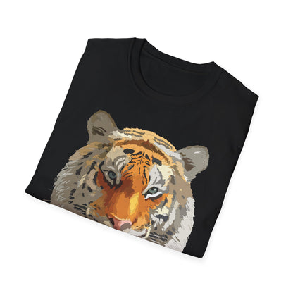 Unisex Tiger Shirt Animal Print Tee Gildan Softstyle Cotton Quality