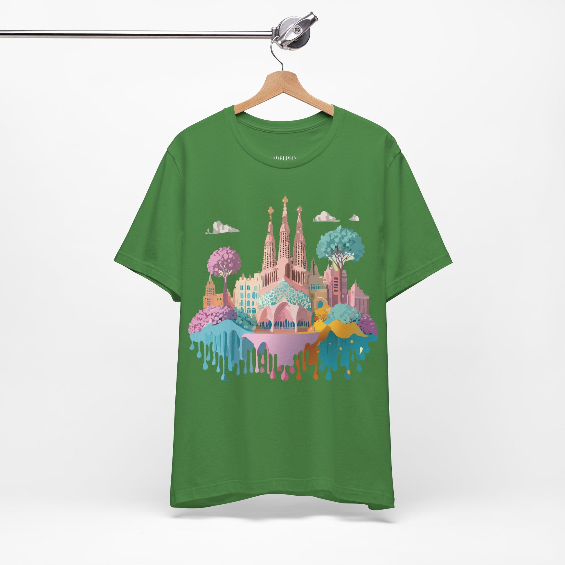 Tourist Shirt, Shirt with Barcelona - ADELPHA