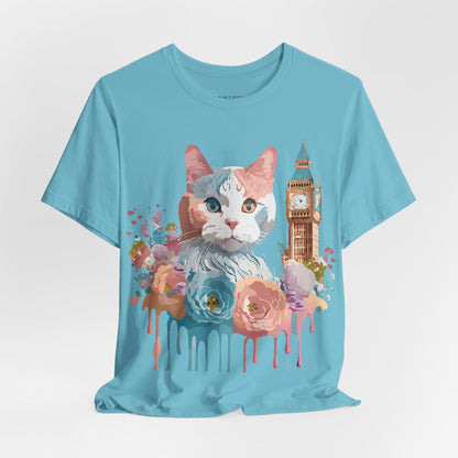Cat Shirt, Shirt with Cat - ADELPHA