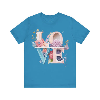 Natural Cotton Tee Shirt - Love Story Collection Printify