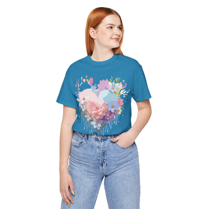 Natural Cotton Tee Shirt - Love Story Collection Printify