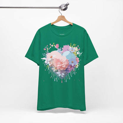 Natural Cotton Tee Shirt - Love Story Collection Printify