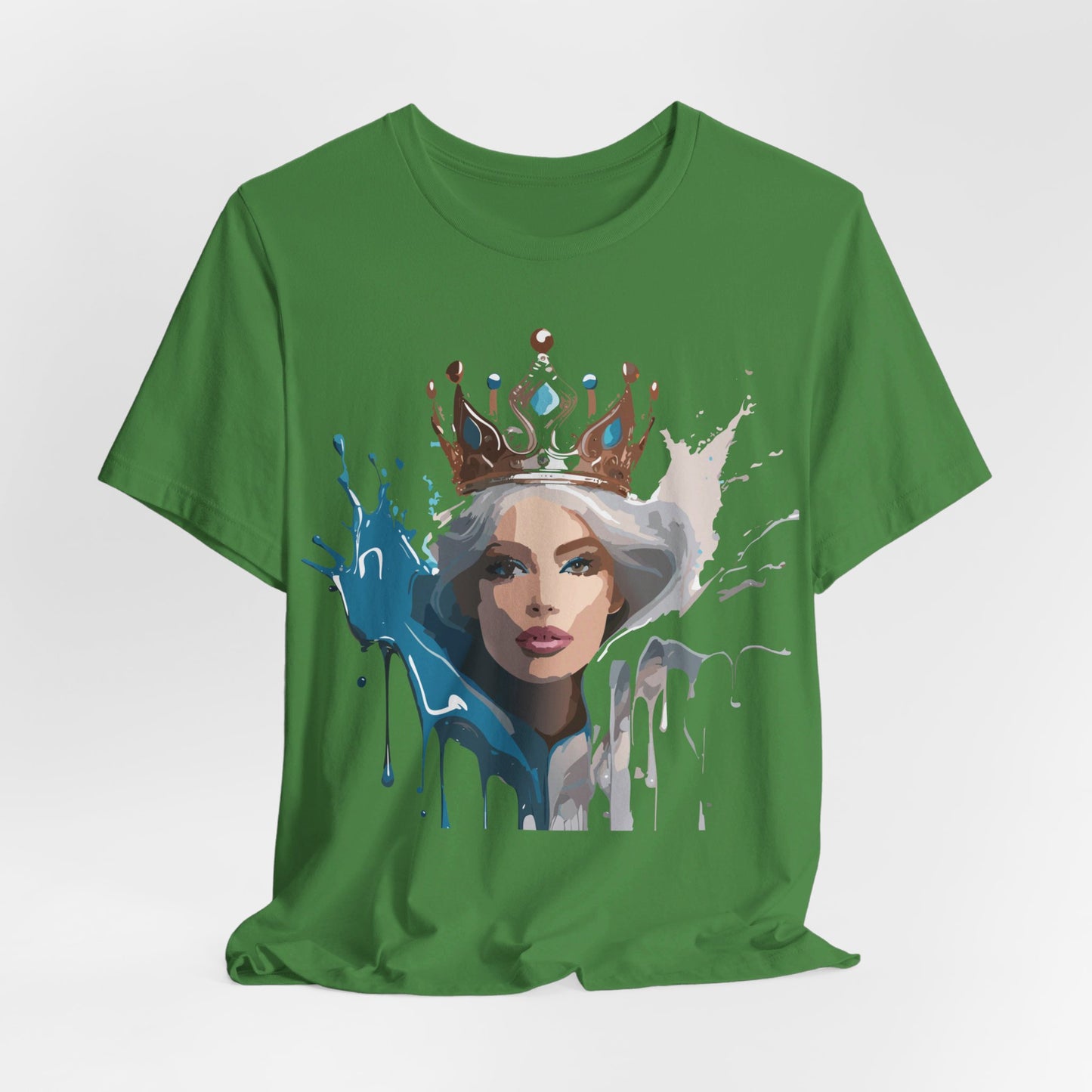 T-Shirt aus natürlicher Baumwolle – Queen Collection