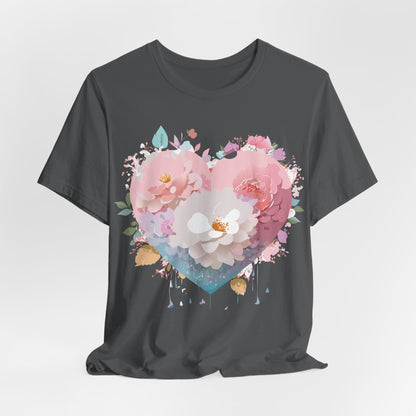 Natural Cotton Tee Shirt - Love Story Collection Printify