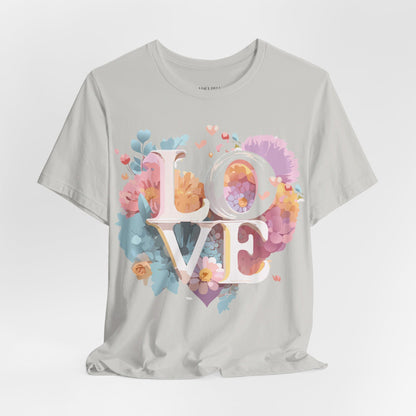 Natural Cotton Tee Shirt - Love story Collection Printify