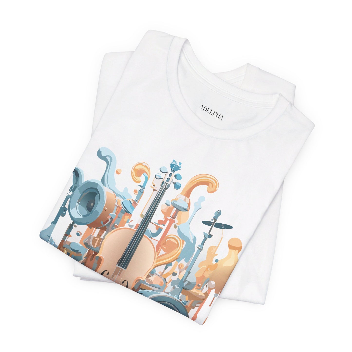 T-shirt en coton naturel - Collection Musique