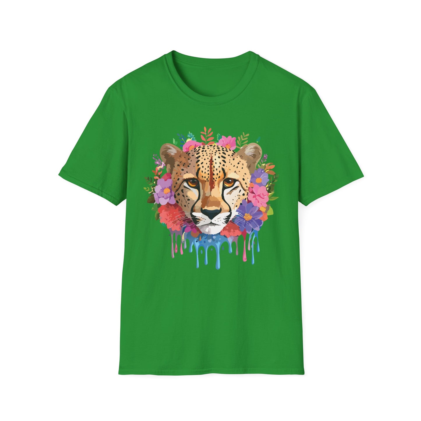 Cheetah Shirt, Shirt with Cheetah, Cheetah Tee, Shirt with Animals