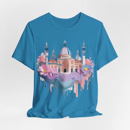 Natural Cotton Tee Shirt - Beautiful Places Collection - Venice Printify
