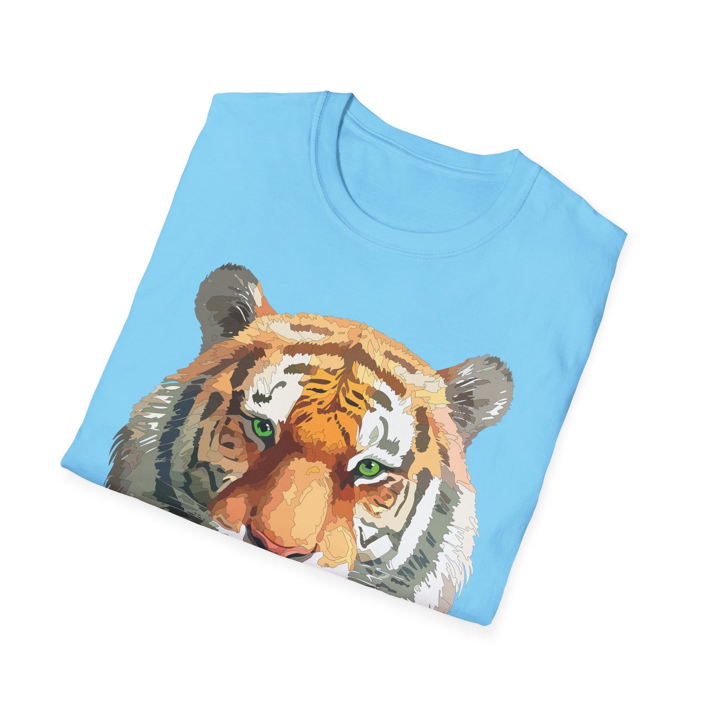 Tiger Shirt, Shirt with Tiger, Animal Tee, Shirt with Animals