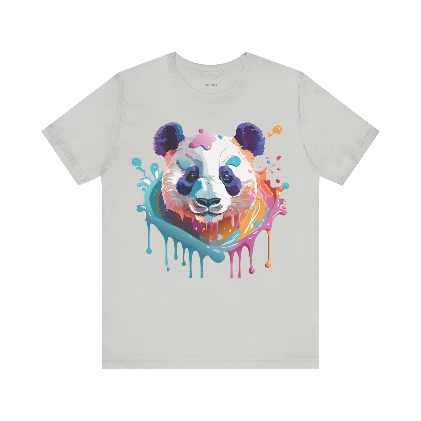 T-shirt en coton naturel avec panda