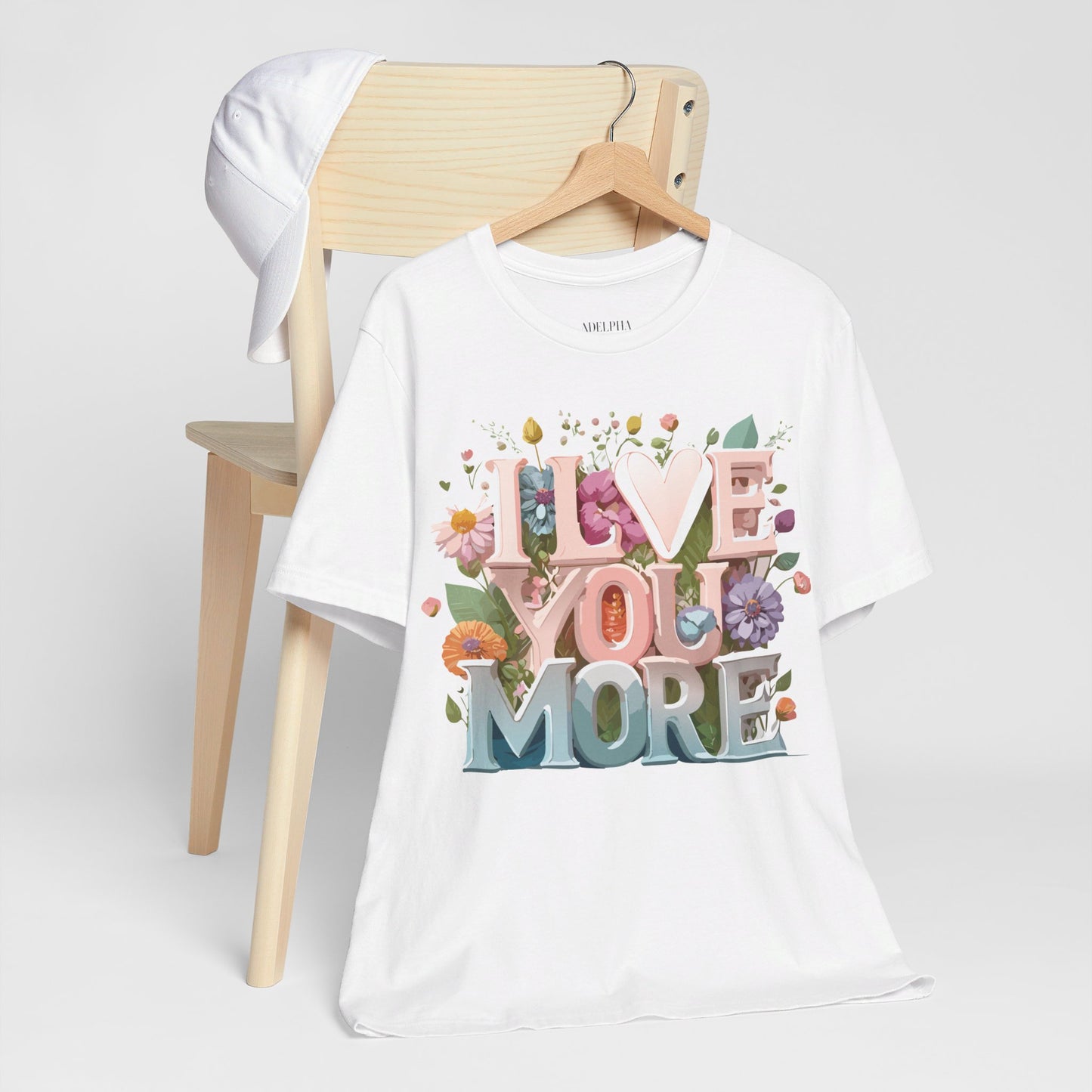 Natural Cotton Tee Shirt - Love story Collection