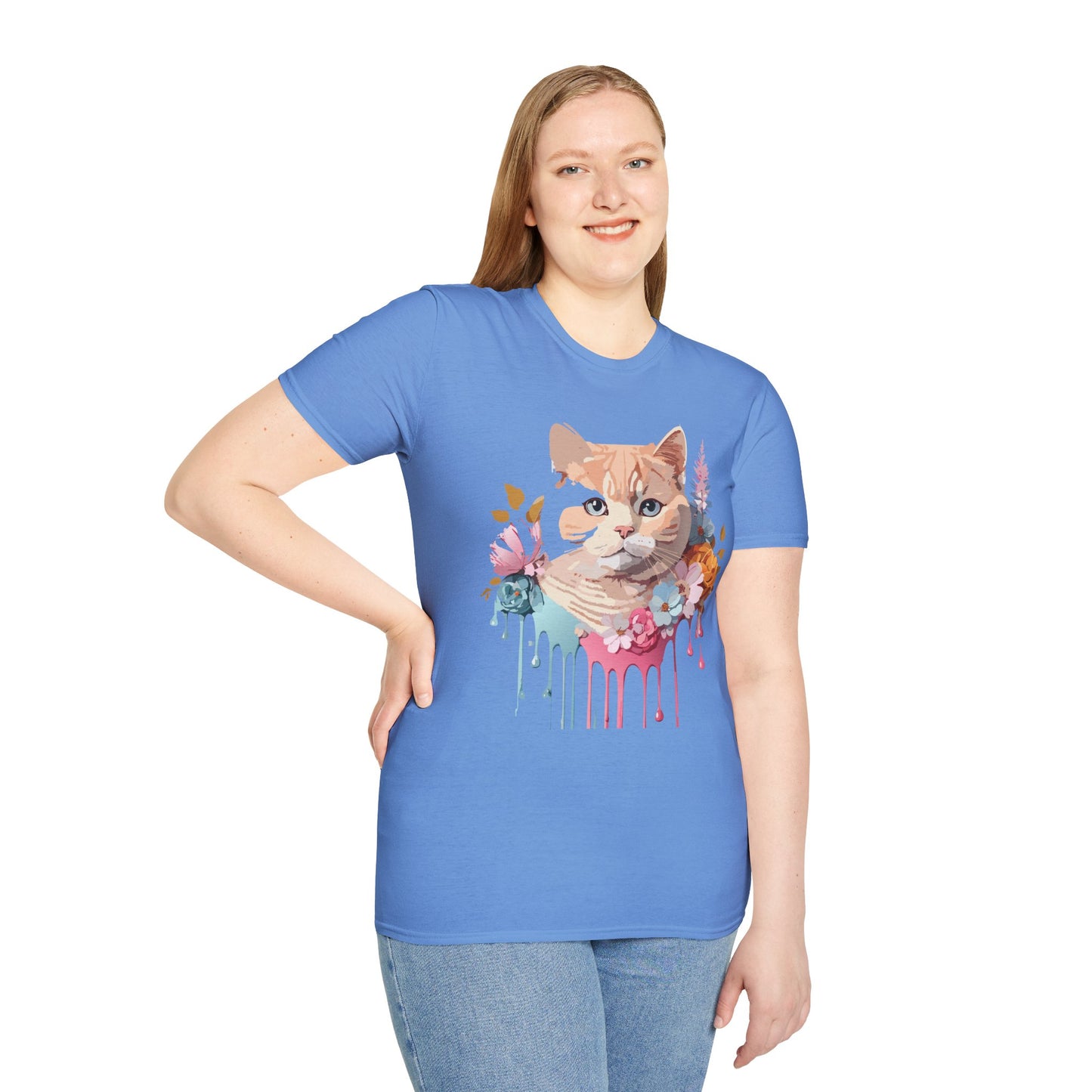 Cat Shirt, Shirt with Cat, Cats Tee, Kitten Tee