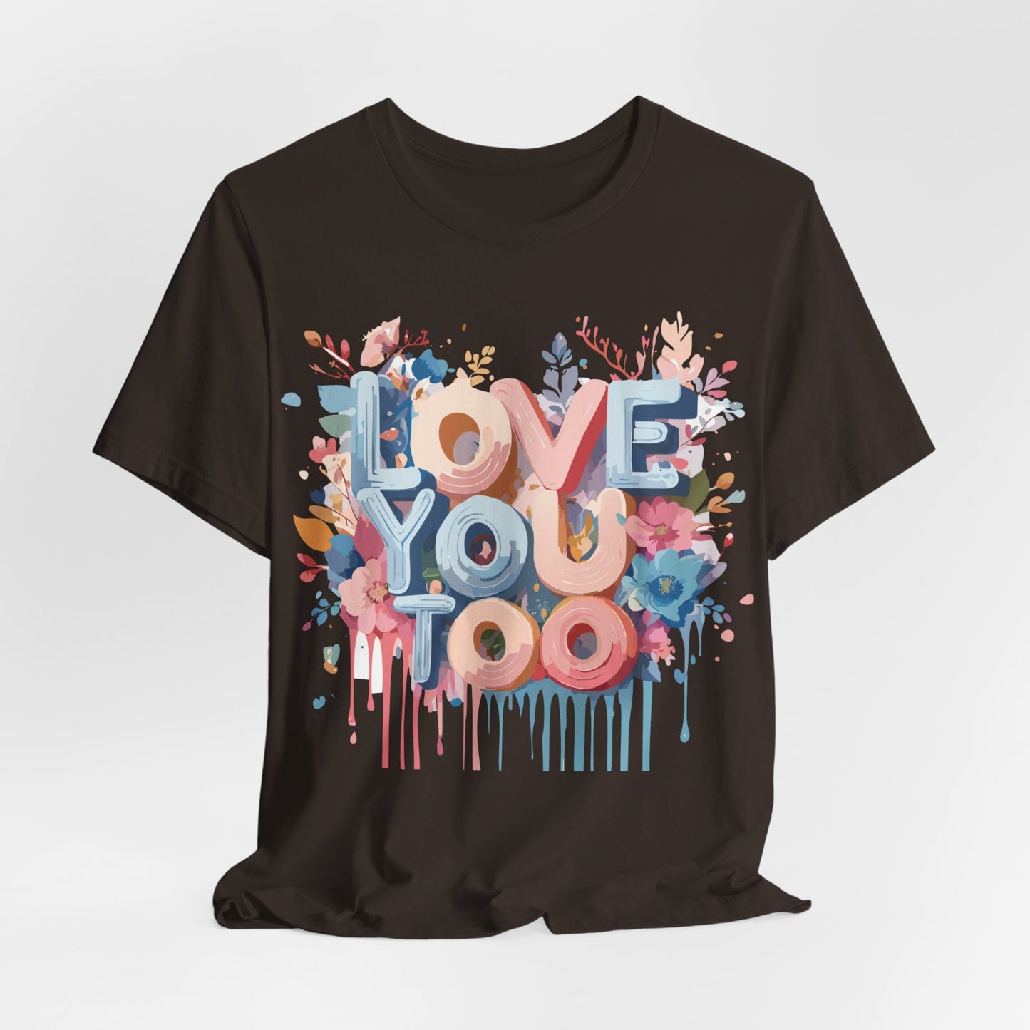 T-Shirt aus natürlicher Baumwolle – Love Story Collection