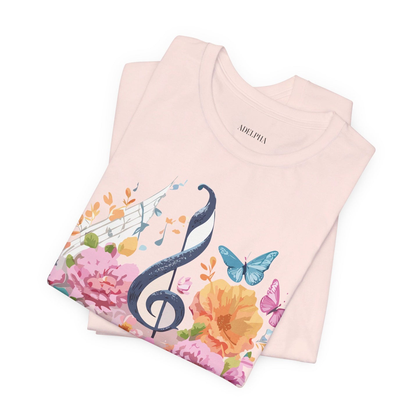 T-shirt en coton naturel - Collection Musique