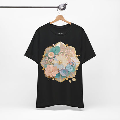 Natural Cotton Tee Shirt - Medallion Collection Printify