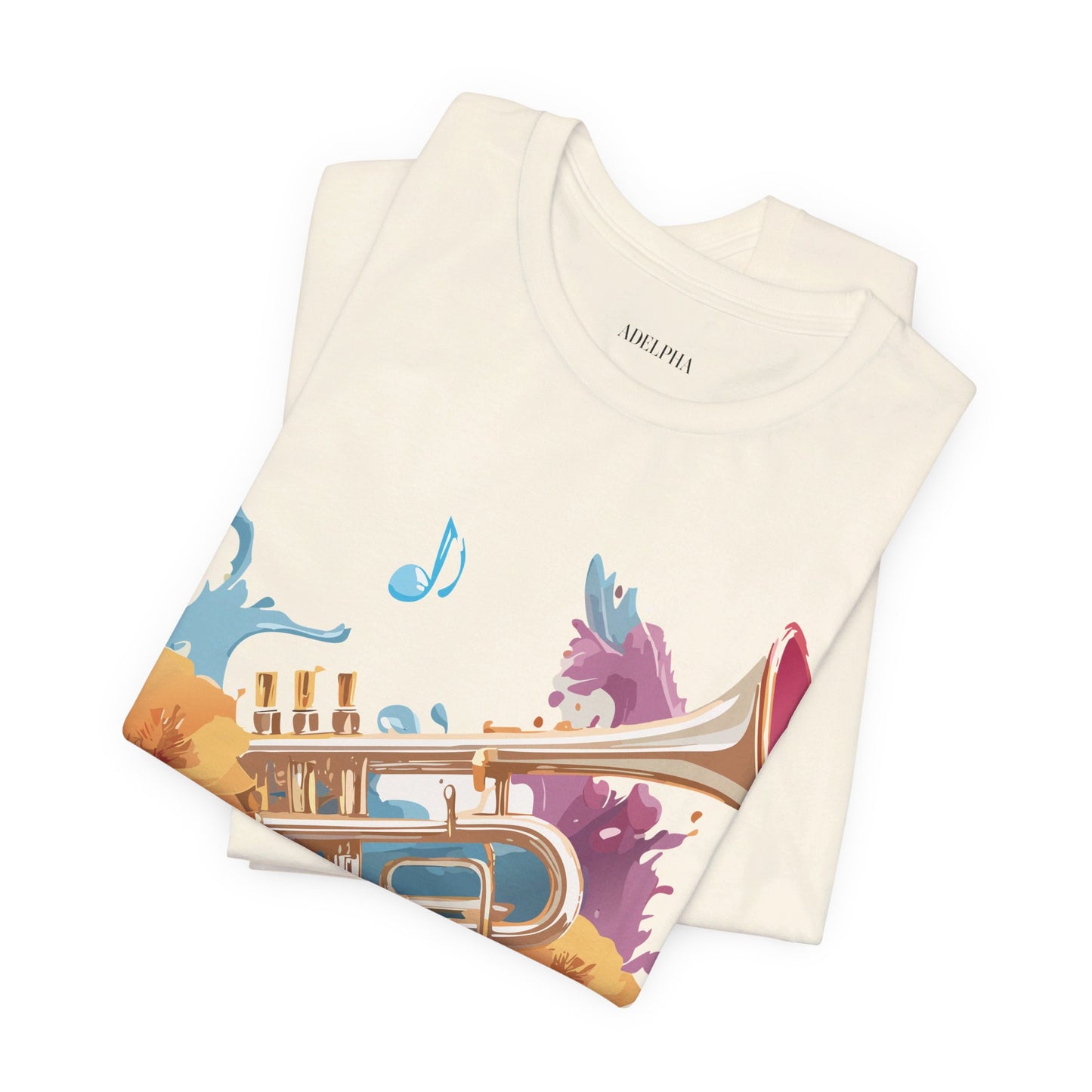 T-shirt en coton naturel - Collection Musique