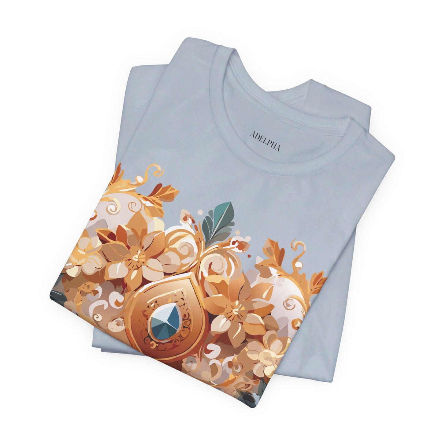 T-Shirt aus natürlicher Baumwolle – Queen Collection