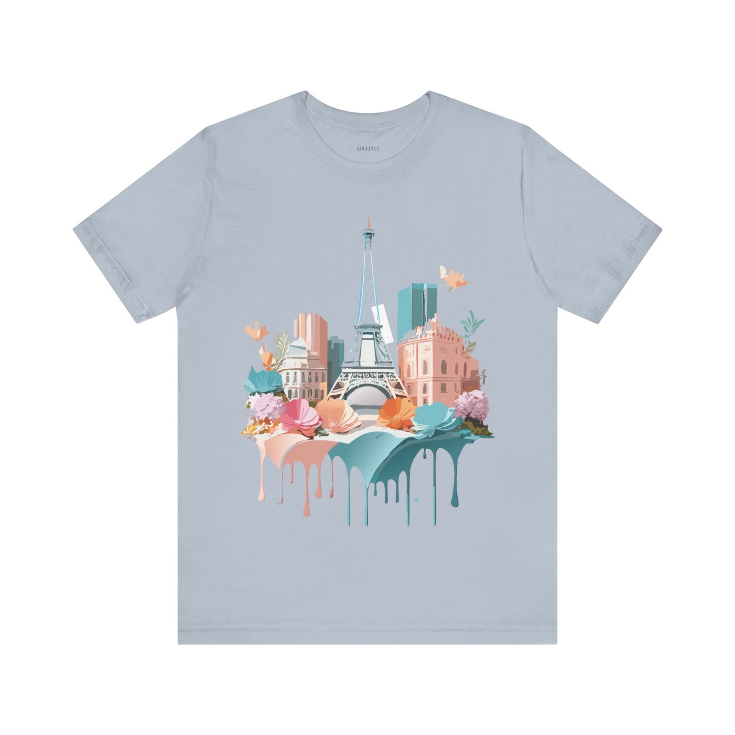 T-Shirt aus natürlicher Baumwolle – Kollektion „Beautiful Places“ – Paris