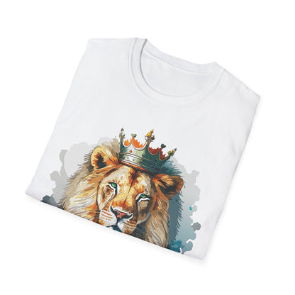 Lion Shirt Unisex Animal Tee Softstyle 64000 100 Percent Ring Spun Cotton
