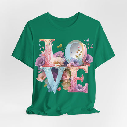 Natural Cotton Tee Shirt - Love Story Collection Printify