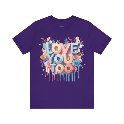 Natural Cotton Tee Shirt - Love Story Collection Printify