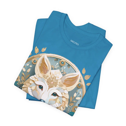 Natural Cotton Tee Shirt - Medallion Collection Printify