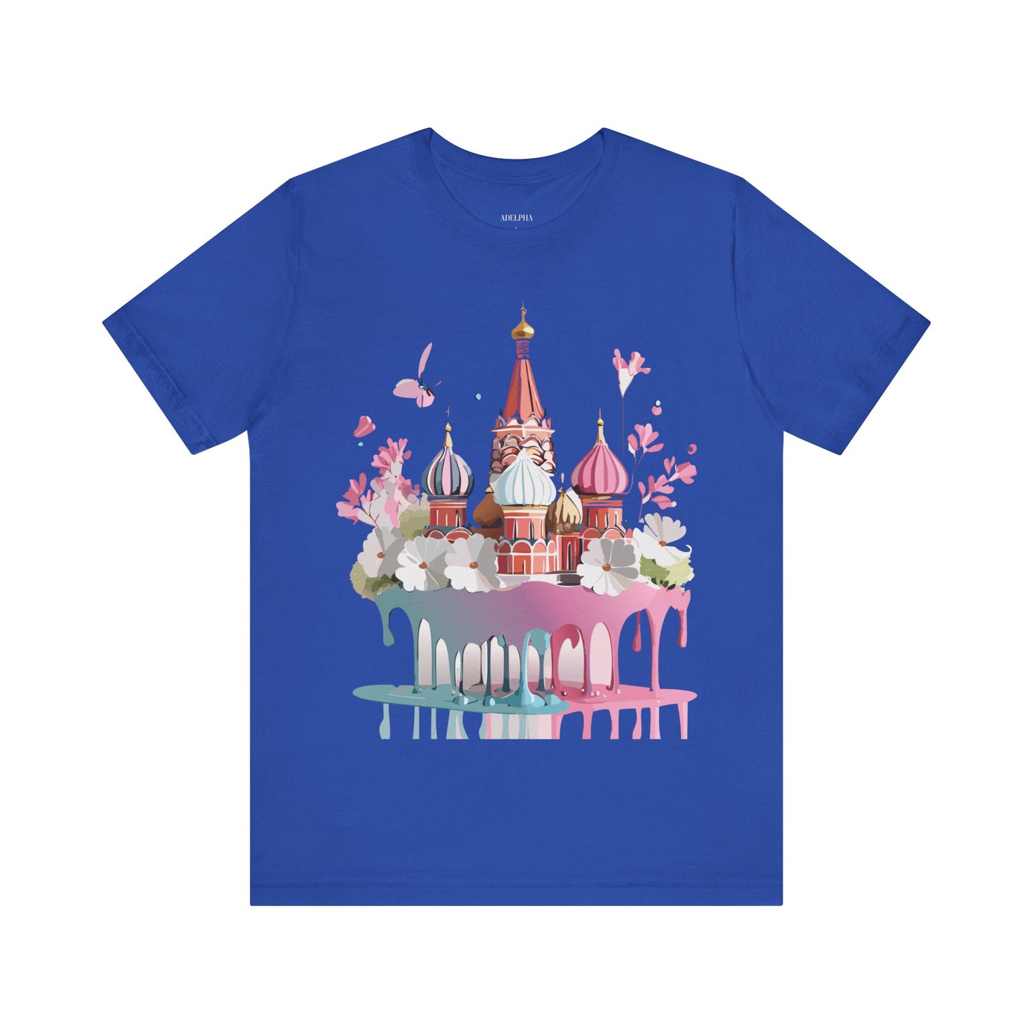 Natural Cotton Tee Shirt - Beautiful Places Collection - Moscow