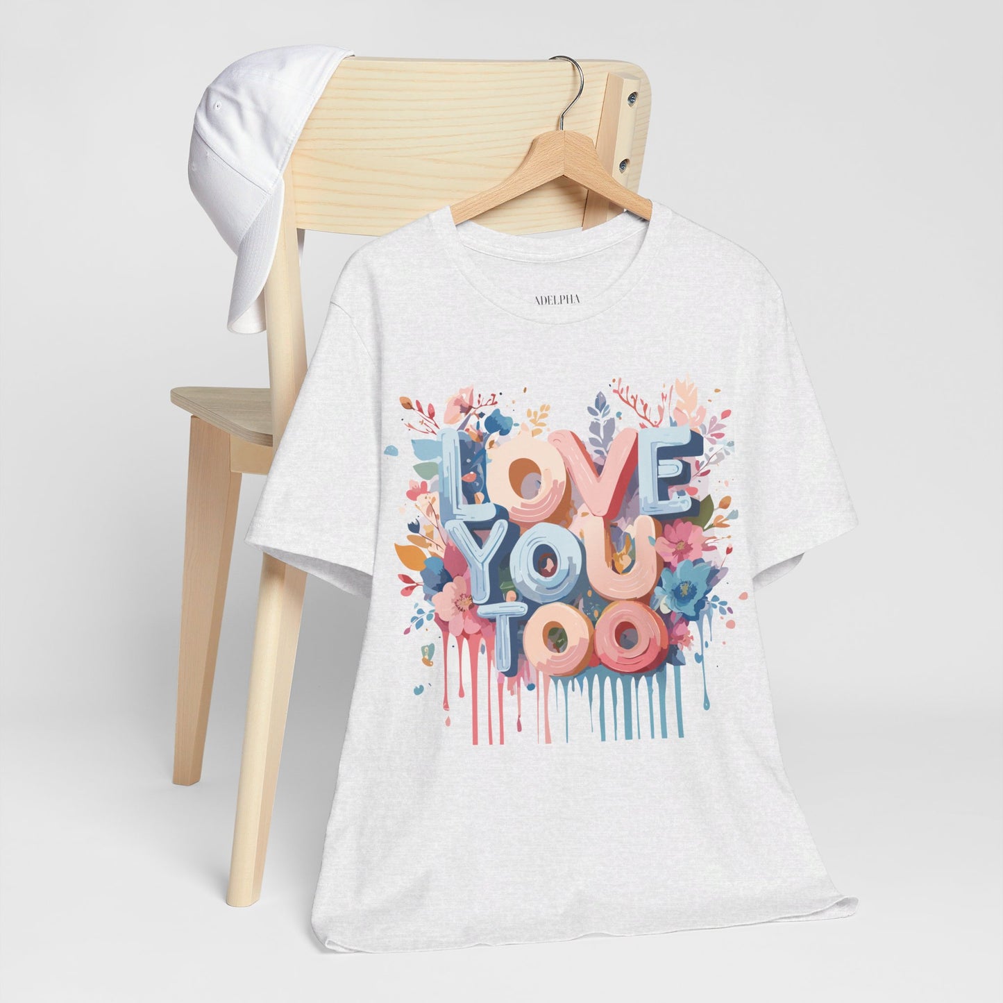 T-shirt en coton naturel - Collection Love story