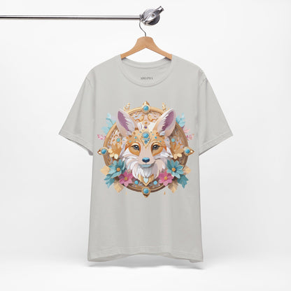 Natural Cotton Tee Shirt - Medallion Collection Printify