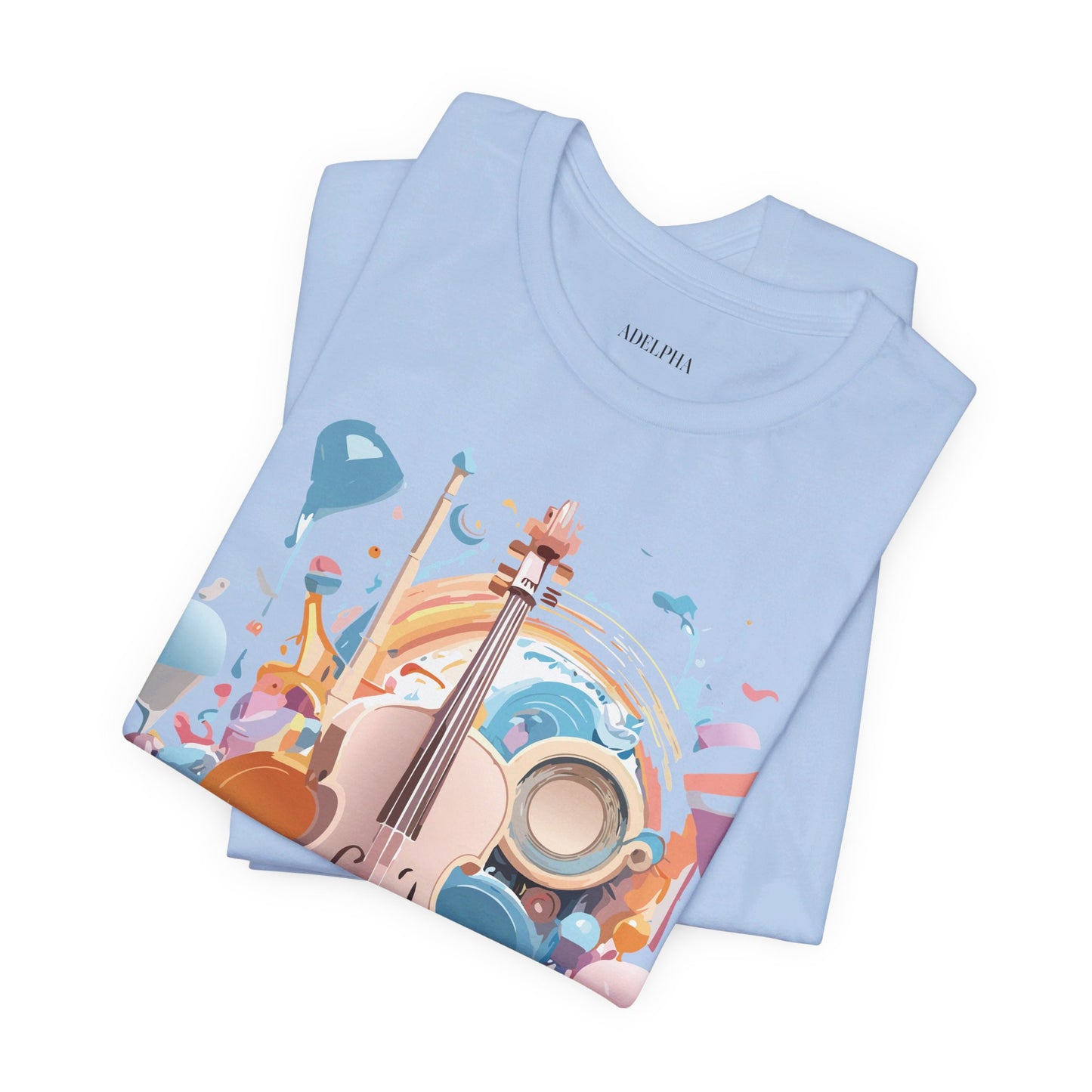 Natural Cotton Tee Shirt - Music collection