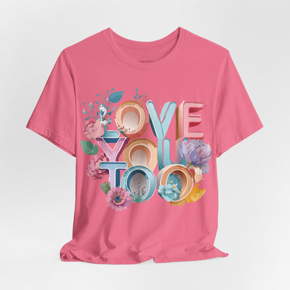 Natural Cotton Tee Shirt - Love story Collection Printify