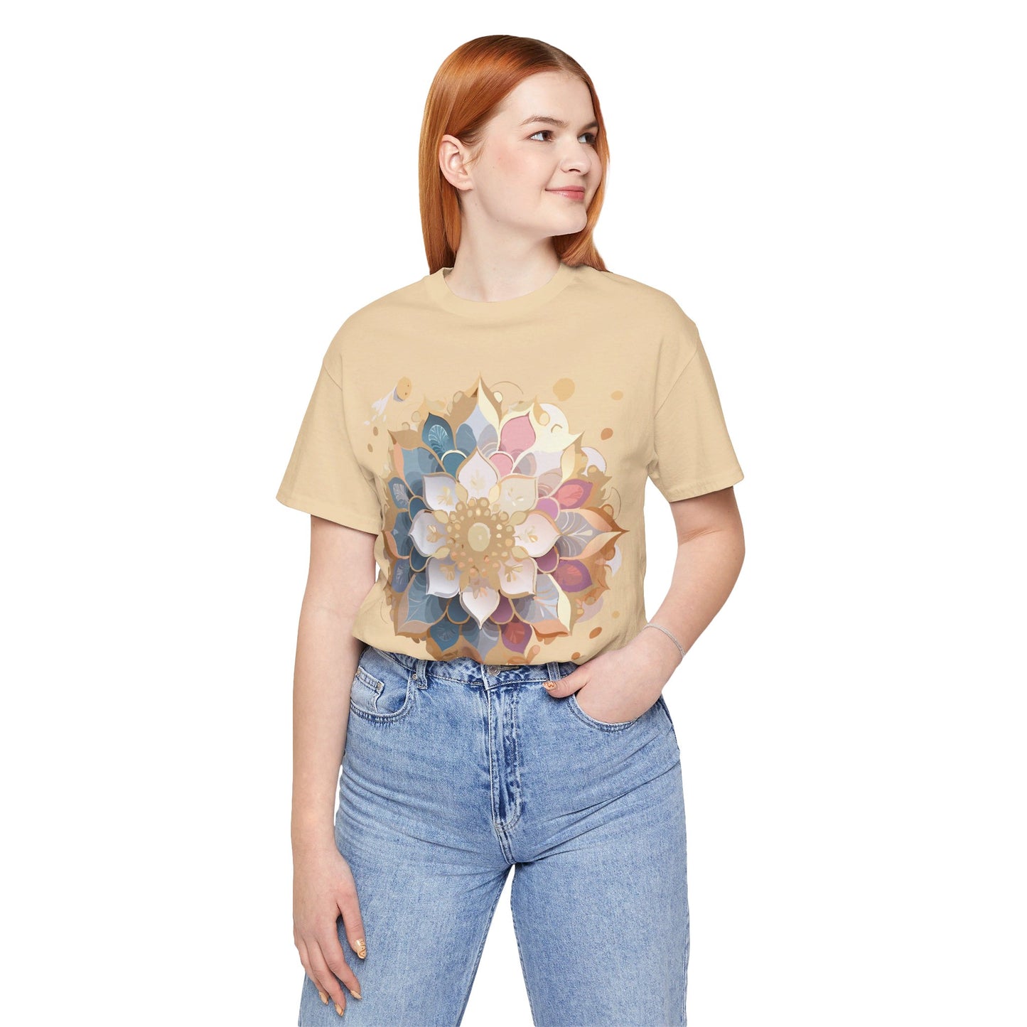 T-shirt en coton naturel - Collection Médaillon