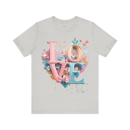 Natural Cotton Tee Shirt - Love story Collection Printify