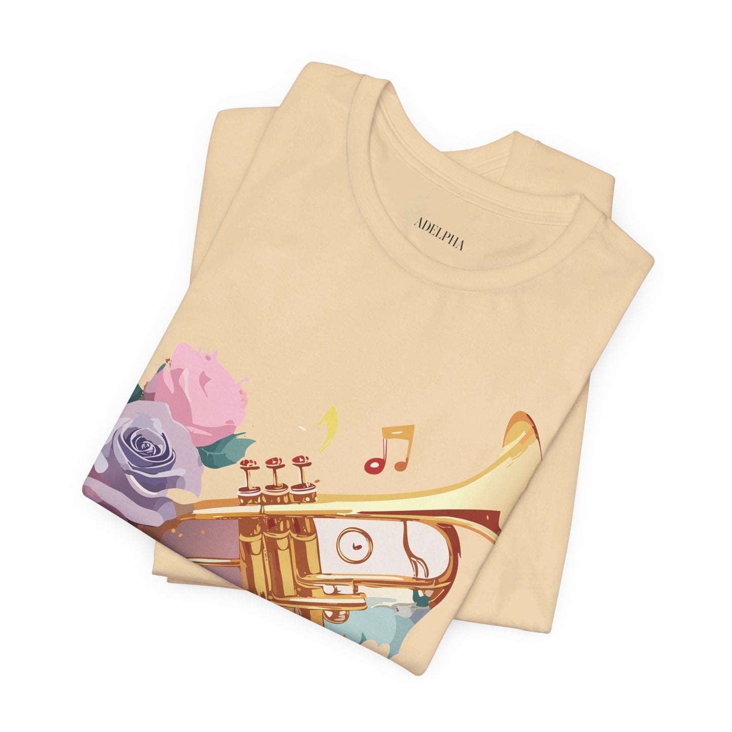 Natural Cotton Tee Shirt - Music collection