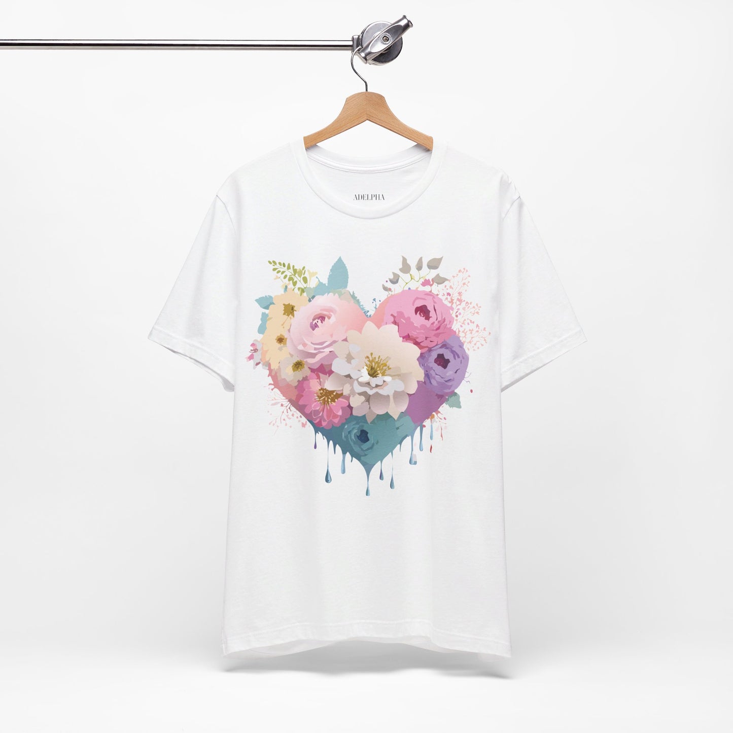 T-shirt en coton naturel - Collection Love story