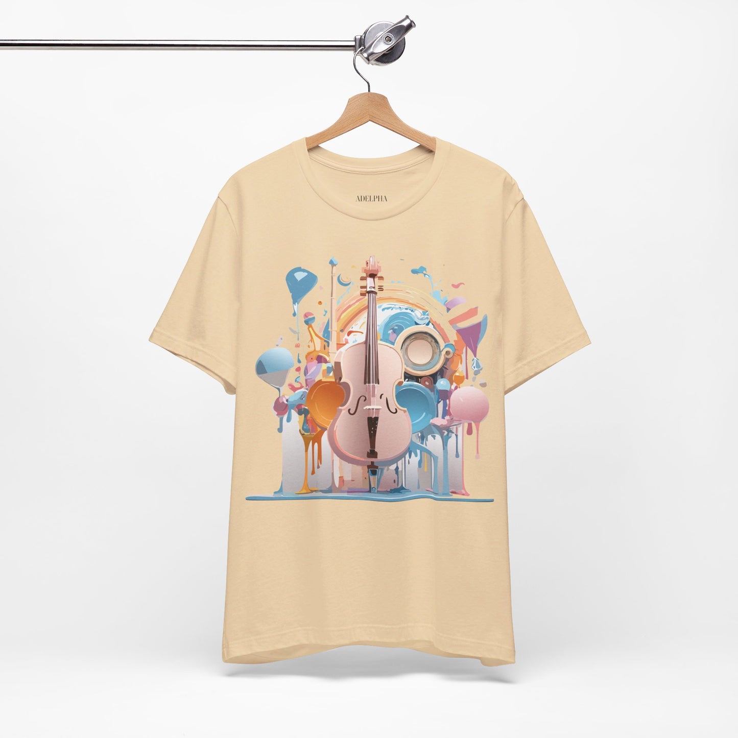 Natural Cotton Tee Shirt - Music collection