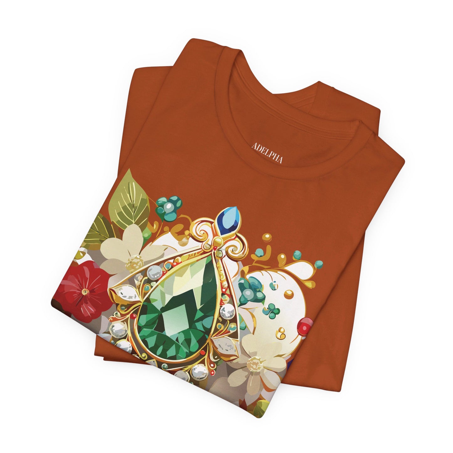 T-shirt en coton naturel - Collection Queen