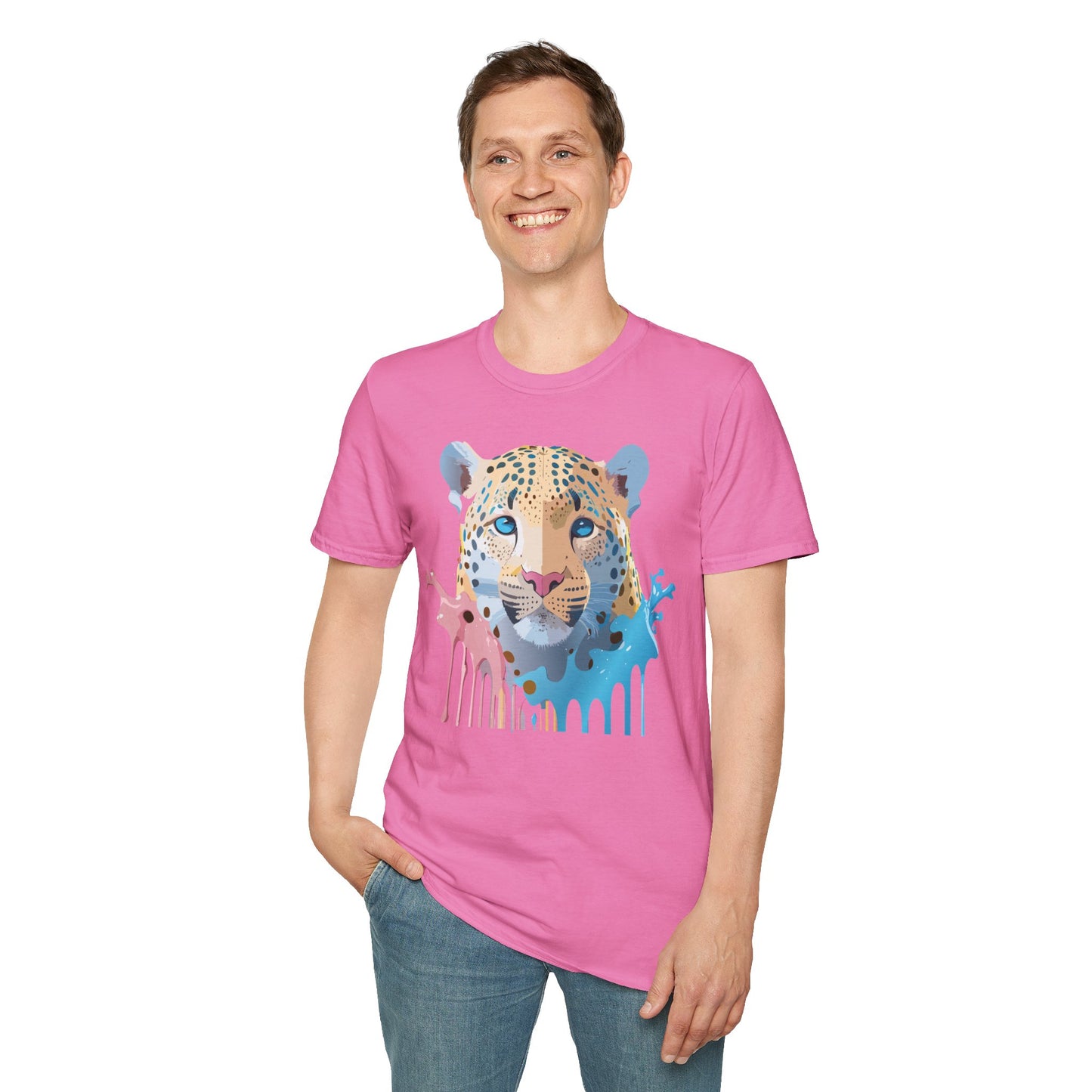Cheetah Shirt, Shirt with Cheetah, Cheetah Tee, Shirt with Animals