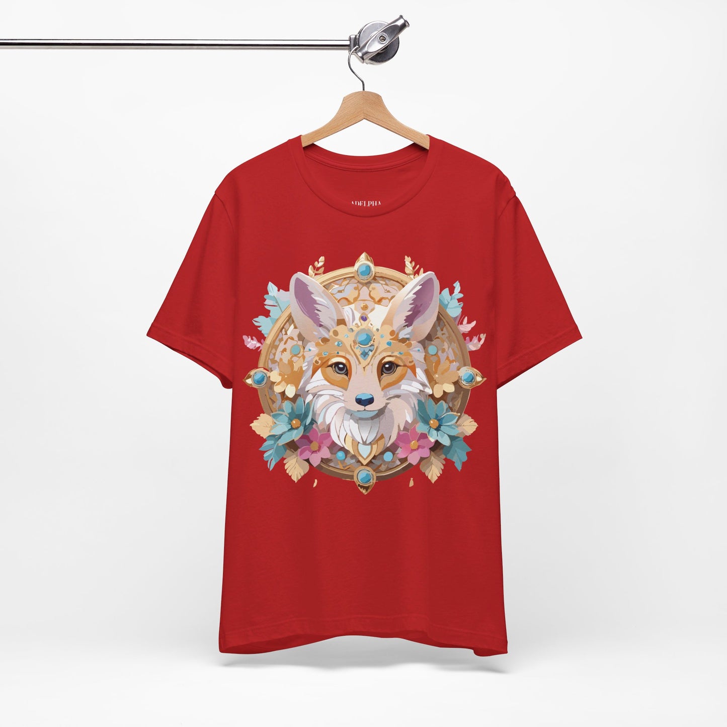 T-Shirt aus natürlicher Baumwolle – Medallion-Kollektion