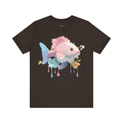 Shirt with Animals | Fish Printify