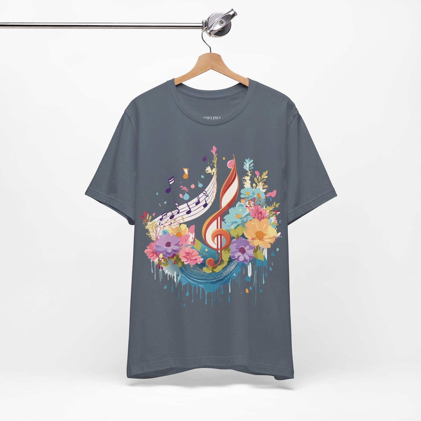 T-shirt en coton naturel - Collection Musique