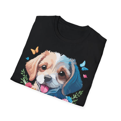 Dog Shirt Unisex Softstyle Tee Gildan 64000 100 Percent Ring Spun Cotton
