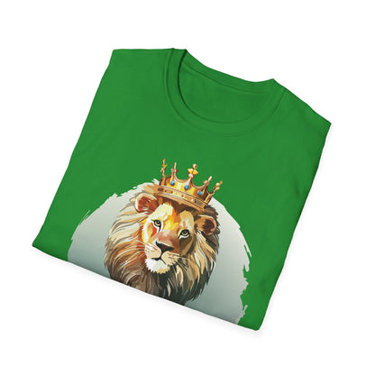 Unisex Lion Shirt Animal Tee Softstyle Gildan 64000 100 Percent Cotton Tee