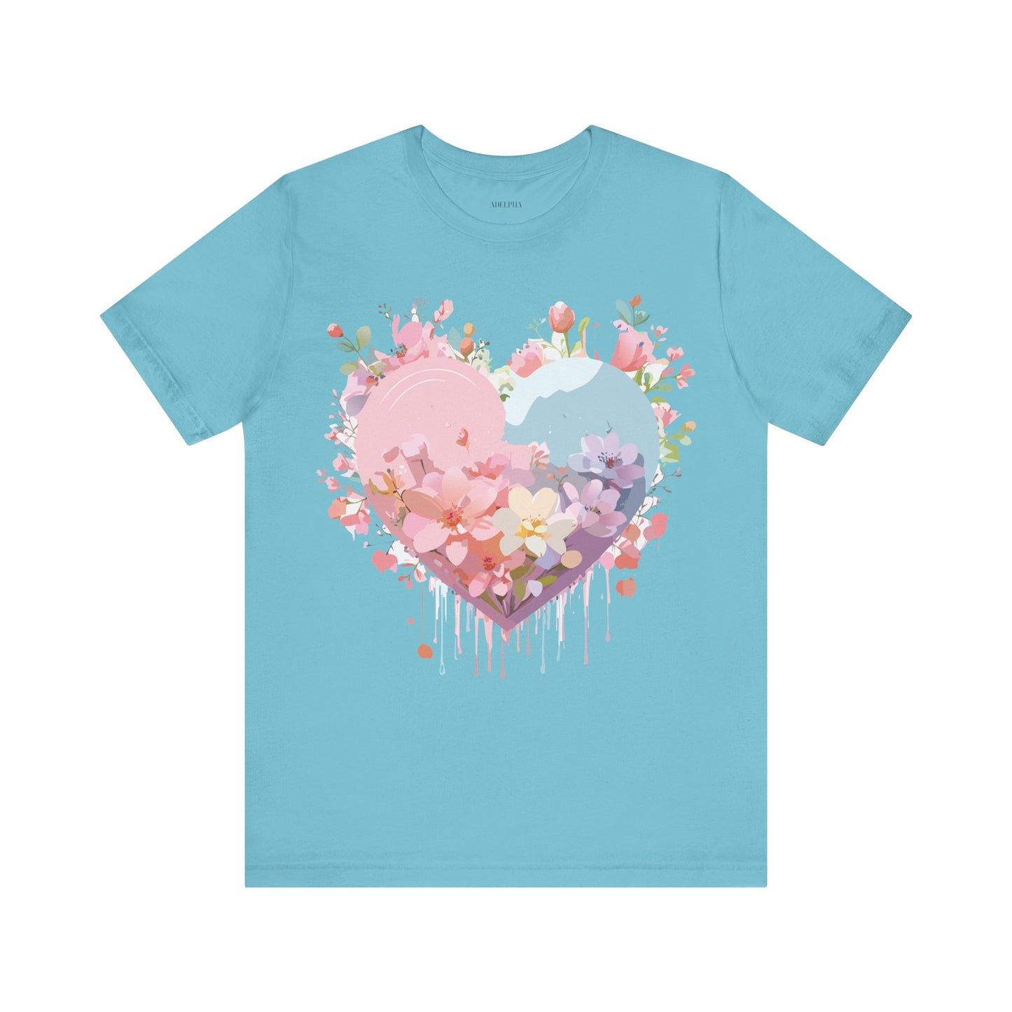 T-shirt en coton naturel - Collection Love story