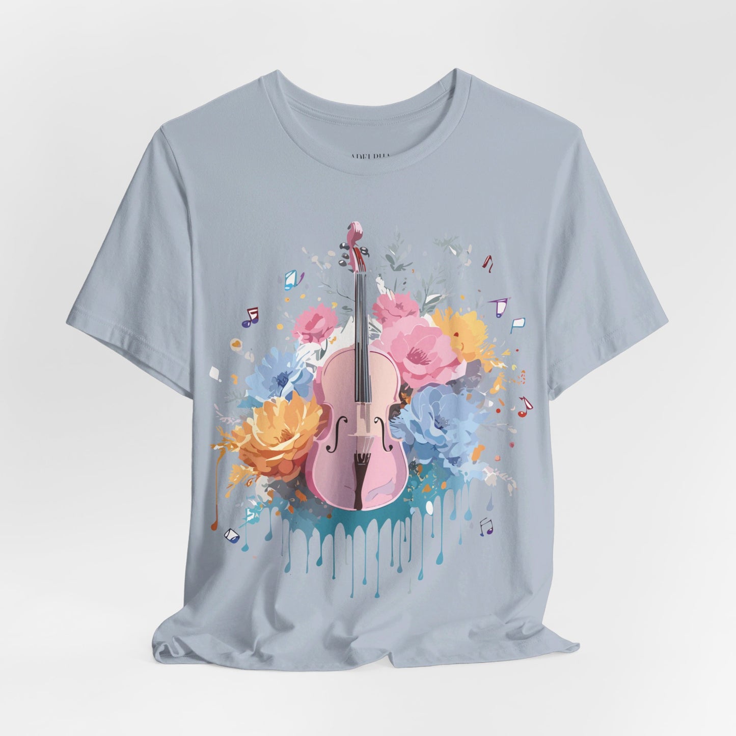 Natural Cotton Tee Shirt - Music collection