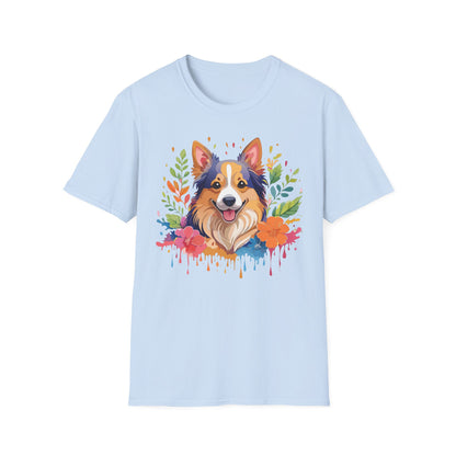 Dog Shirt Unisex Animal Tee Softstyle Gildan 64000 Cotton Tee