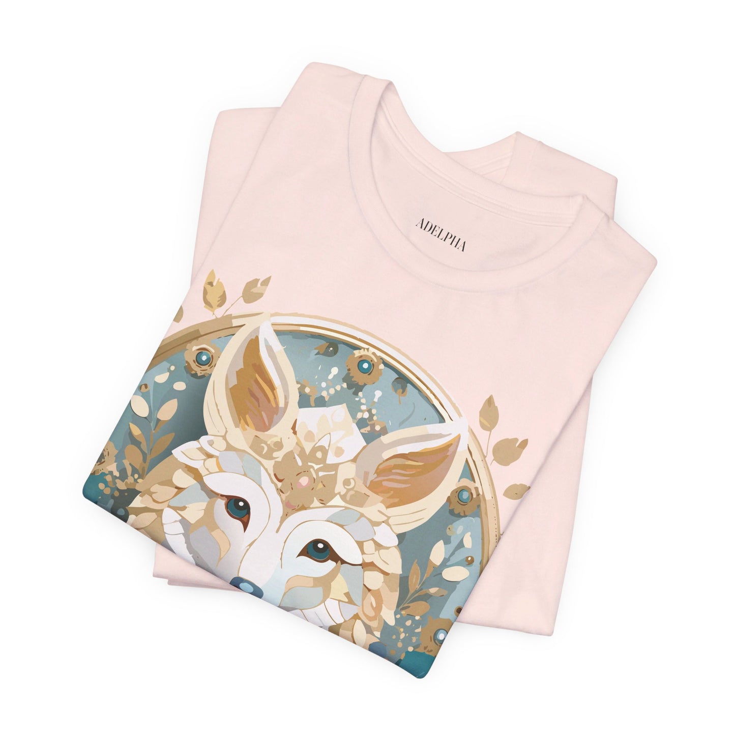 T-shirt en coton naturel - Collection Médaillon