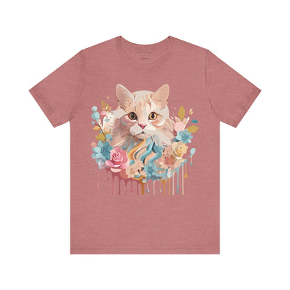 Cat Shirt, Shirt with Cat - ADELPHA