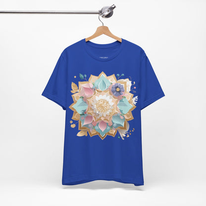 Natural Cotton Tee Shirt - Medallion Collection Printify