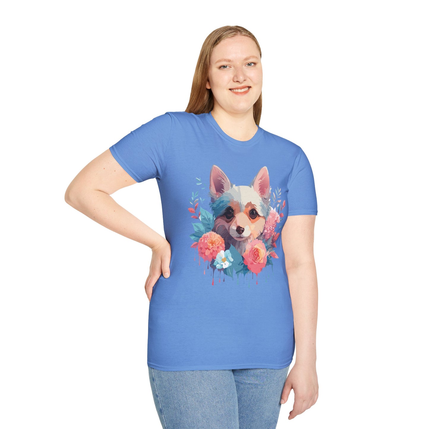 Dog Shirt, Shirt with Dog, Animal Tee, Shirt with Animals